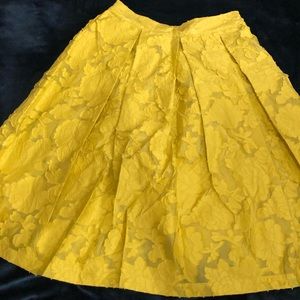 Contemporary floral skirt